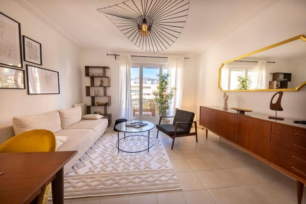 06B - Beautiful 2 Rooms With Terrace Sea View Roquebrune-Cap-Martin Bagian luar foto